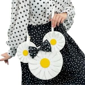 Disney Loungefly Minnie Mouse Daisy Crossbody Purse